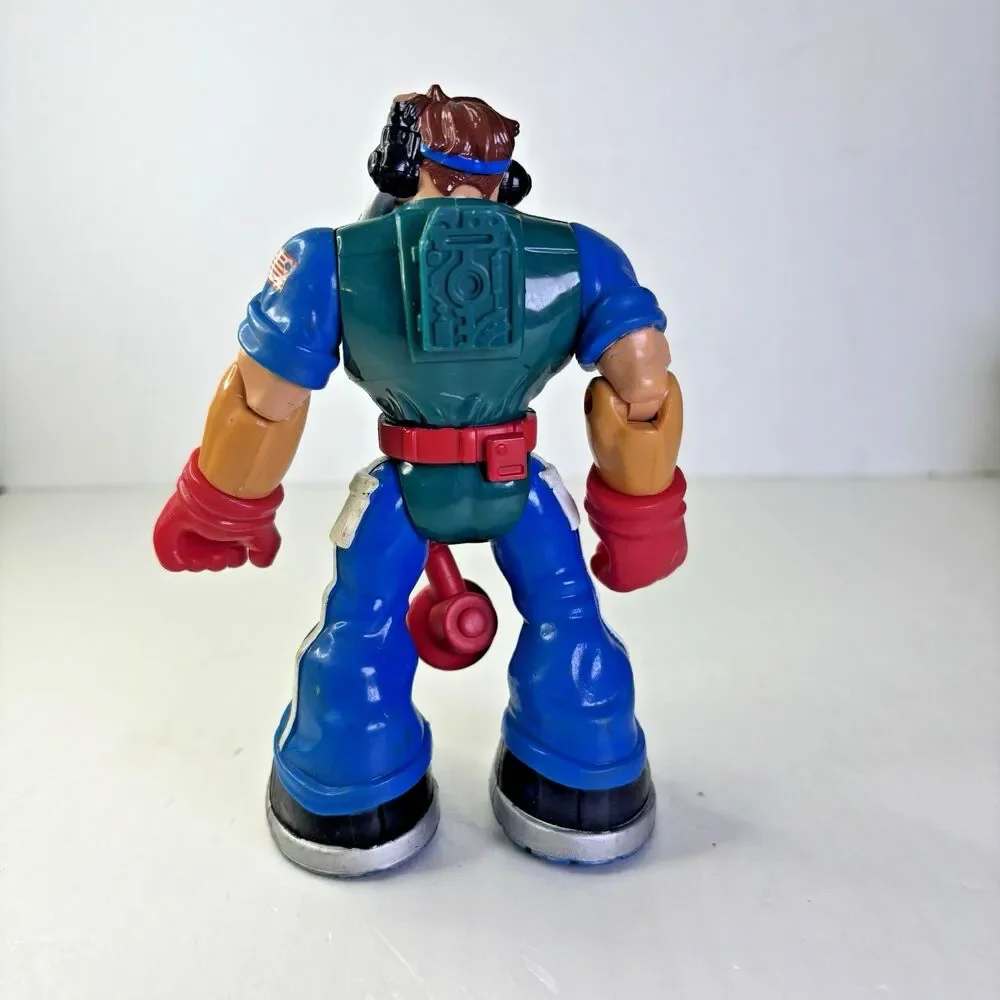 Fisher Price Mattel Rescue Heroes Matt Medic 2001 Vintage Patriotic Edition